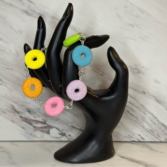 Froot Loops-Inspired Bracelet – Handmade – Size O/S - Picture 3 of 9
